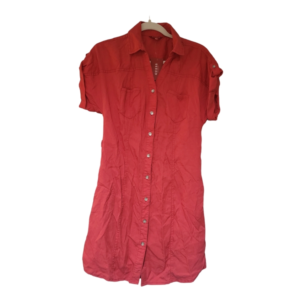 Guess Maren Tencel‎ Collard Short Dress Size XS